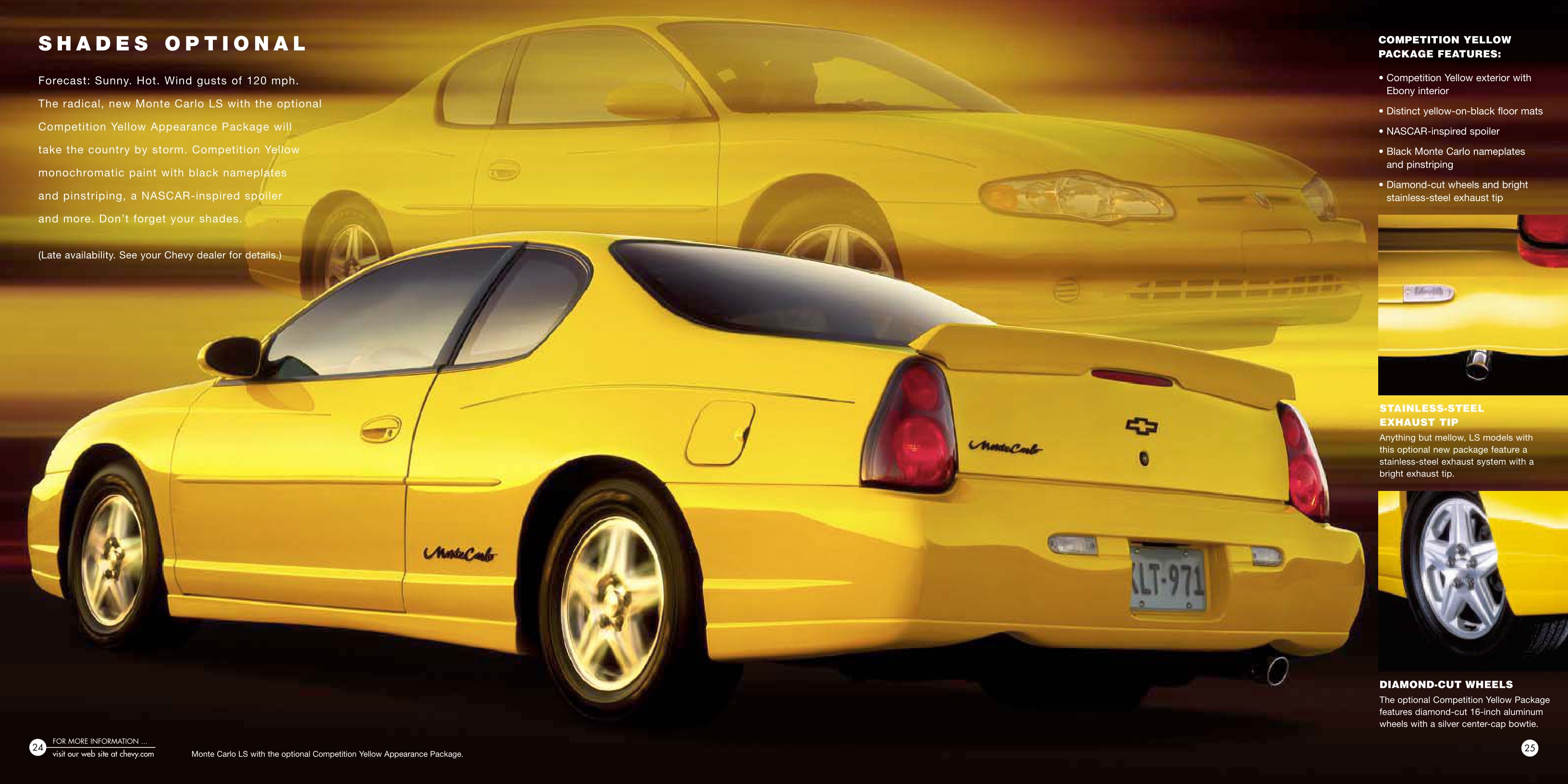 2002 Chevrolet Monte Carlo Brochure Page 9
